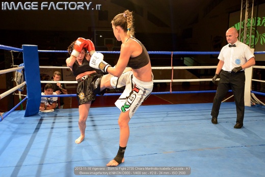 2013-11-16 Vigevano - Born to Fight 2735 Chiara Manfrotto-Isabella Cuzzola - K1